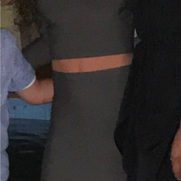 Two piece, gray  set - Picture 3 of 4